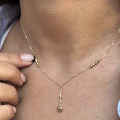 گردنبند سوبرلایت قلب اویز